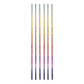 Rainbow-Colored Synthetic Multi-Color Mixed Princess Cut Sapphire for Jewelry Raw Material-Red Blue Pink Green
