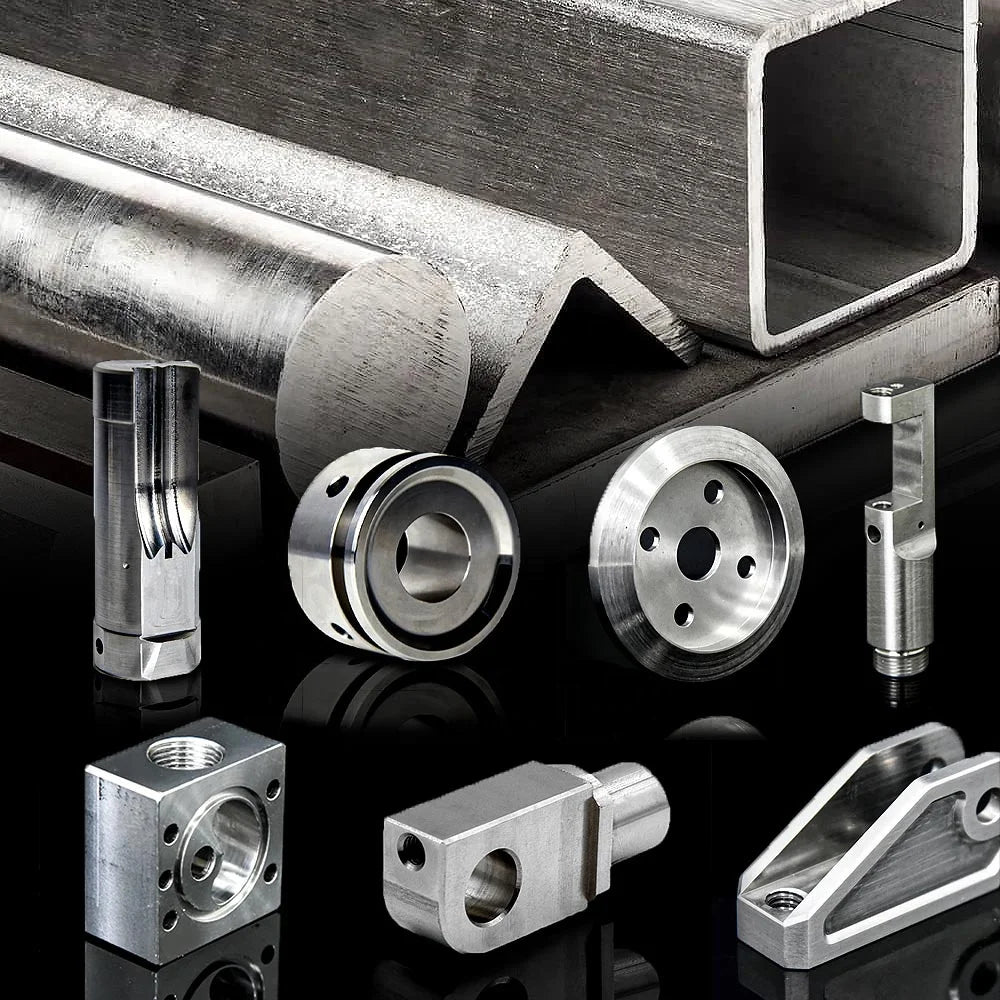 Custom Stainless Made OEM Factory Axis Machined 6mm 5 Axis Cutting Services Customized Manufacturing Edm Steel Cnc Parts