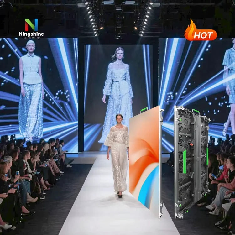 16Bit High Grayscale Never Black LED Video Wall 500*1000mm with HDR10+ 800nits Brightness 5-Year Warranty for Exhibition