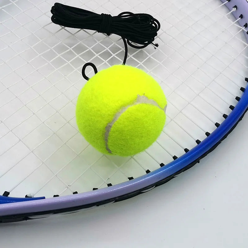 Wholesale Price Elastic Rope Tennis Ball Training Ball With String Tennis Ball Training Tool for Beginners Tennis Players