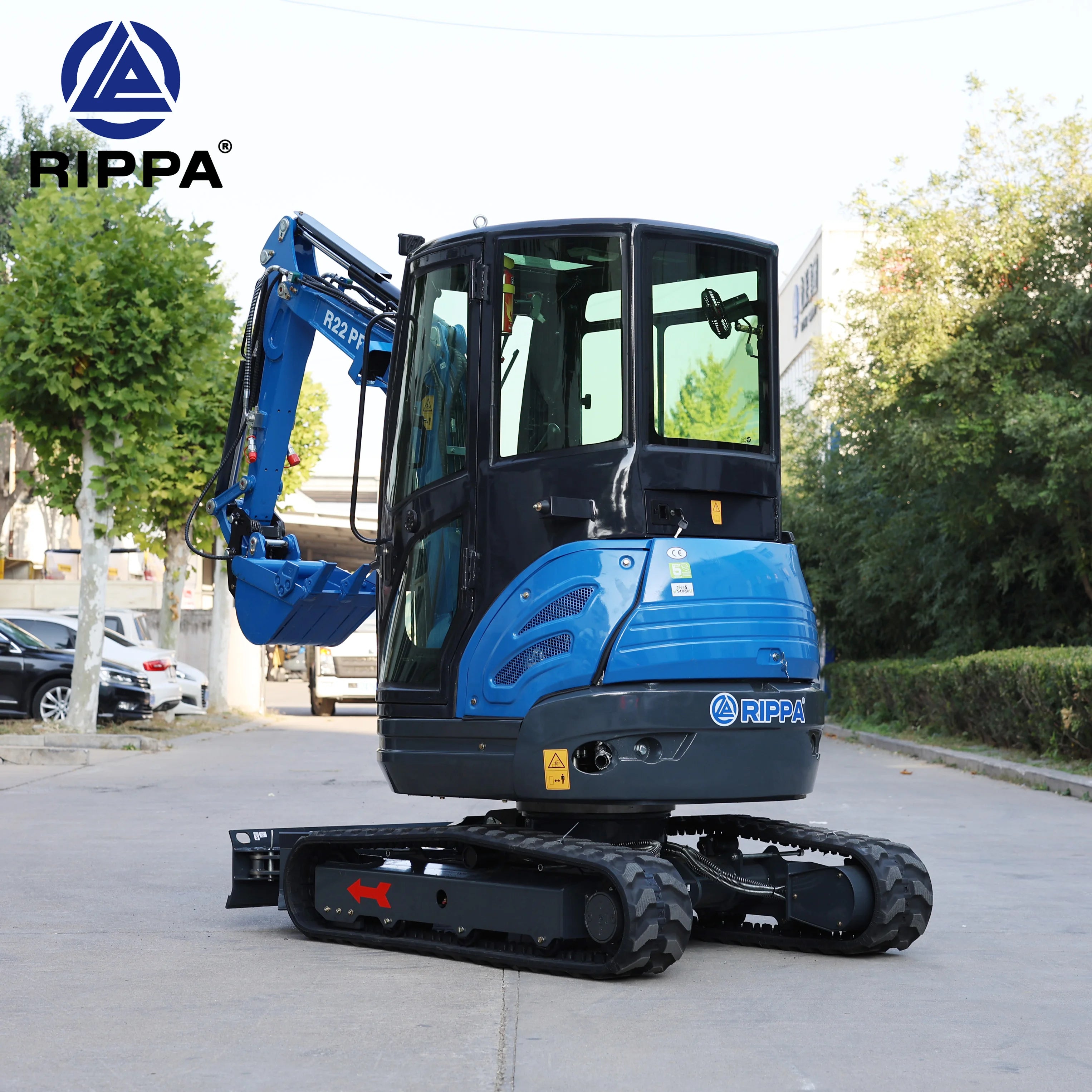 Free Shipping Mini Small Digger CE/EPA/EURO 5 Farm Mini Excavators Prices With Thumb Bucket