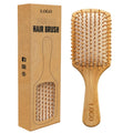 Best Seller Wholesale Customizable Sustainable Reusable Eco-friendly Natural Bamboo Paddle Hair Brush for Home Use