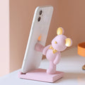 Bear Phone Holder Ornaments Office Table Decorations Birthday Gifts Bear Brick Phone Holder