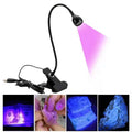 Lamp on Nails Table 395nm 5V Portable Flexible Goose Neck Uv Nail Lamp Smart Led Table Lamp for Nail Tech  for Nail Salon