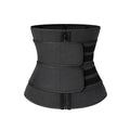 Private Label Weight Lose Body Control Shapewear Bbl 2 Belts Strap Slimming Tummy Trimmer Band Sauna Sweat Waist Trainer