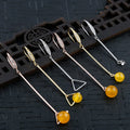 Pave Zircon French Hooks 925 Sterling Silver CZ Wire Hooks with Pinch Bail  for Jewelry Making Supplies