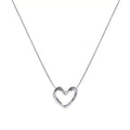 Titanium Steel Hollow Fine Chain Love Necklace for Women's Simple Fashion Trendy Clavicle Chain Necklace Jewelry Party Gift