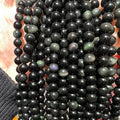 Wholesale Factory Supply 4-12mm Rainbow Obsidian Round Stones Natural Beads for Jewelry Making