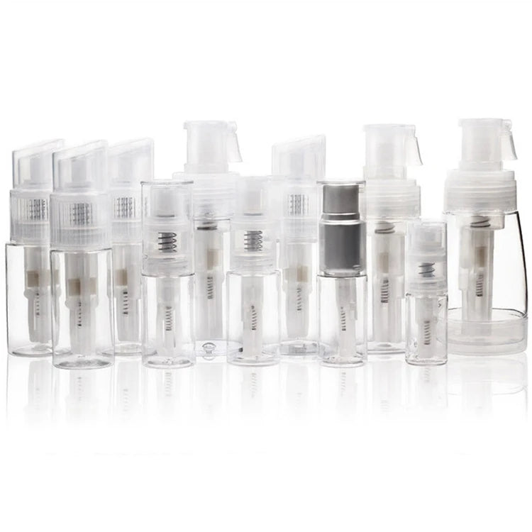IBELONG 180ML Clear PET Plastic Loose Powder Spray Bottle Dispenser Spray Bottles Supplier