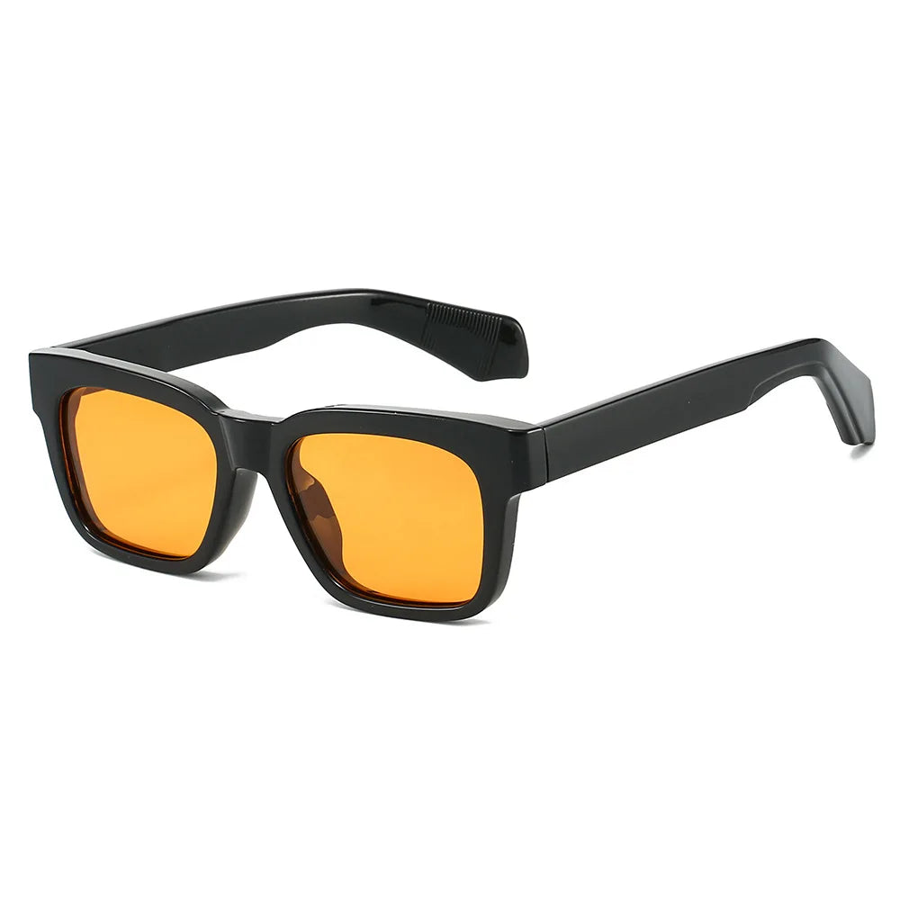 XY12602 Fashion Square PC Frame CP Material Temple Eyewear Lunette De Soleil Wholesale Stocked TAC Polarized Sunglasses