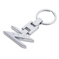 Hot Sale Fashionable Design Car Key Chain Ring Chrome Finishing Zinc Alloy Custom Colors for