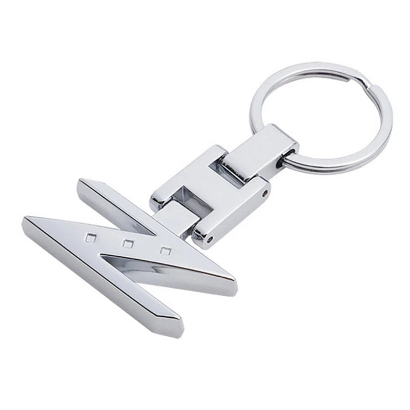 Hot Sale Fashionable Design Car Key Chain Ring Chrome Finishing Zinc Alloy Custom Colors for