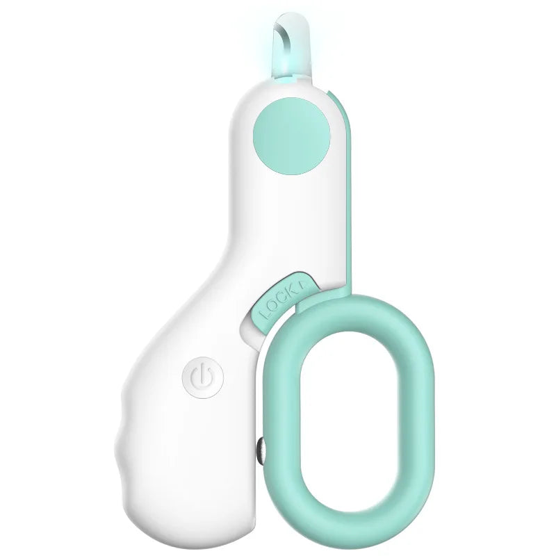 2023 Trending Products  with Led Light Pet Care Electric Pet Nail Clipper for Pet Nail Trimming