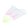 Nylon Fishing Nets Rhombus Mesh Hole Depth Collapsible Landing Dip Net 50cm