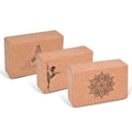 Eco Friendly New Kock Personalised Thick High Density Yoga Blocks Logo Printed Cork Yewayoga