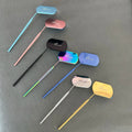 Manufacturer Wholesale Folded Testing Mirror Eyelash Extension Tools Russian Eyelash Mirror for Lash Extension