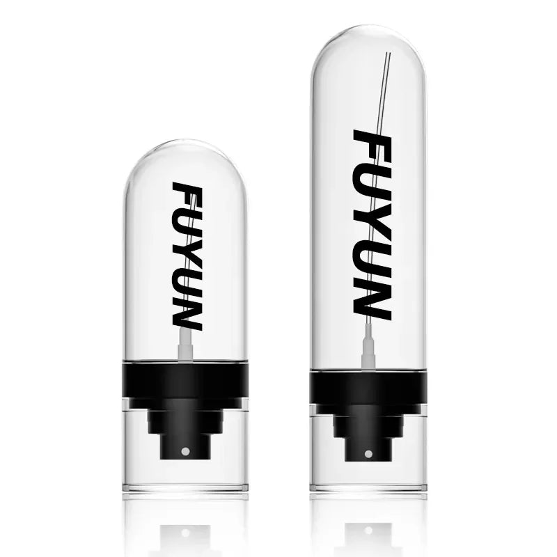 PET Plastic Fine Mist Empty Spray Bottles 30ml 50ml 60ml Cosmetics Body Shampoo Perfume Packaging Pump Sealing for Wigs