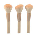 Factory Supply Private Label Nylon Face Blush Brush Cosmetic Tools Synthetic Loose Powder