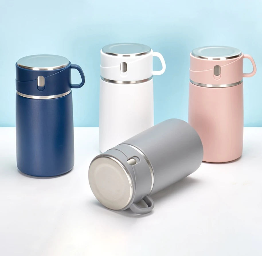 Custom Logo Insulated Vacuum Eco Friendly Lunch Box Bento Stainless Steel Double Wall Thermos Food Jar Storage Jars