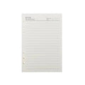 Wholesale A5 A6 6 Rings 80 Pages Loose Leaf Paper Inserts for Budget Binders Refill Paper Budget Planner Replace Insert Paper