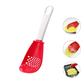 Cooking Spoon Multifunction Grinding Skimmer Scoop Ginger Potato Masher Vegetable Tools Kitchen Utensils Slotted Spoon Colander