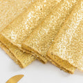Factory Price 60x60cm Sparkly Shining Embroider Table Runners Gold Sequin Table Cover for Weddings Party Cloth Decor