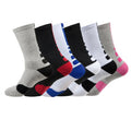 Men's Basketball Socks Cushioned Athletic Crew Socks Training Socks