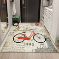 Factory Direct Luxury Square Thick PVC Non-Slip Modern Novelty Pattern Medium Pile Machine Made Living Room Rug