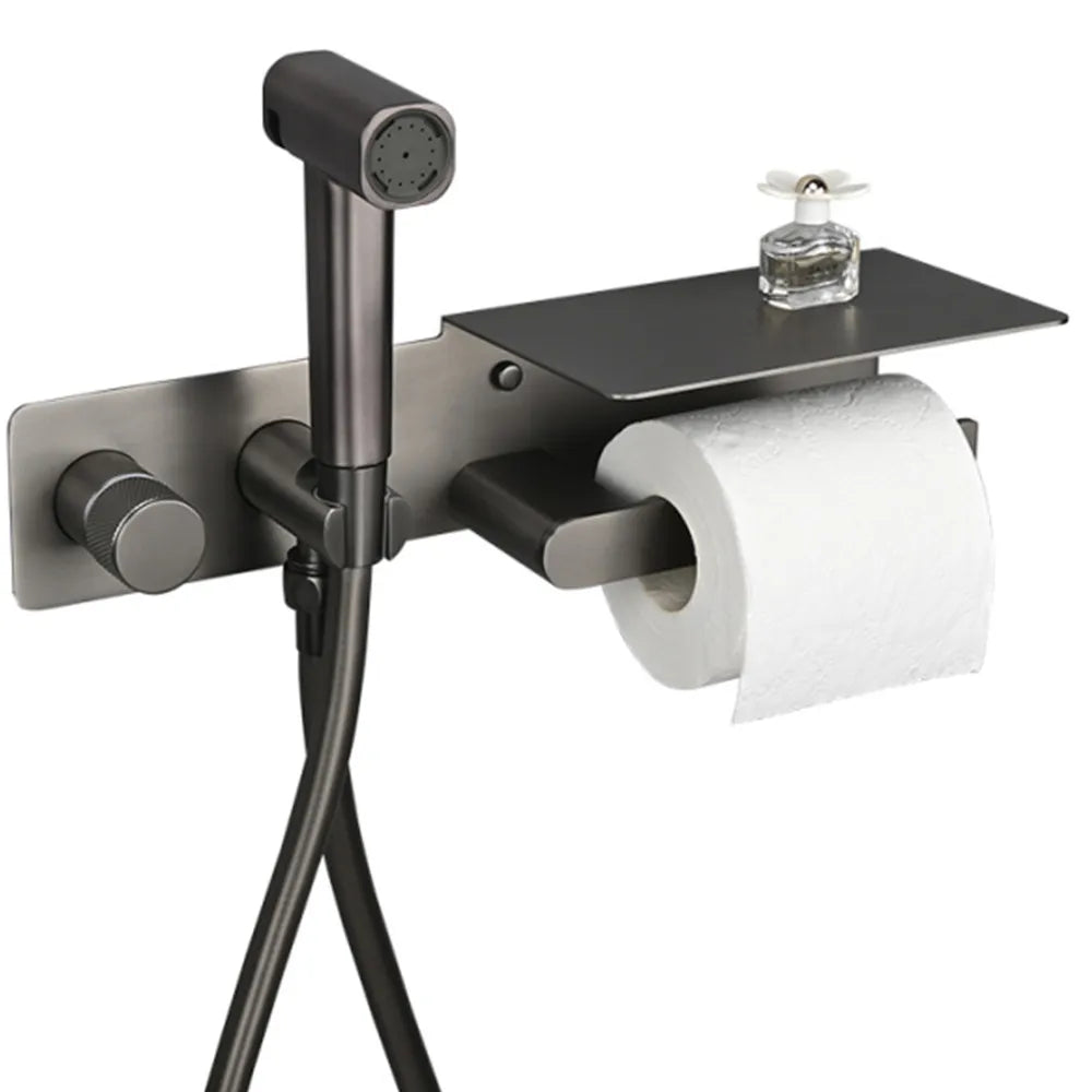 Toilet Shattaf Wall Mounted Personal Hygiene Bidet Spray Muslim Handheld Sprayer Faucet Bidet Sprayer Set