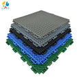 Homely Sports Ground Interlock Modular Plastic Interlocking Court System with Court Lines Blue LHDT-3006