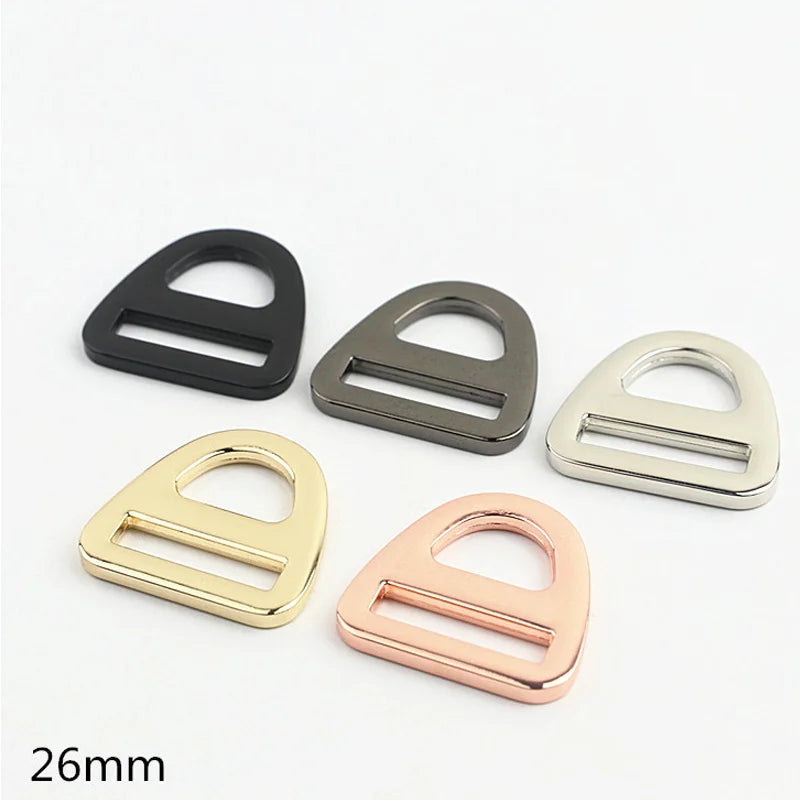 26mm Metal Slide Safety Harness  Triangle D Ring Buckle for Bag Accessories