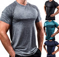 Factory Direct Supply Workout Mens T-Shirt Fitness Men Sports Quick DryT- Shirt Basic Style