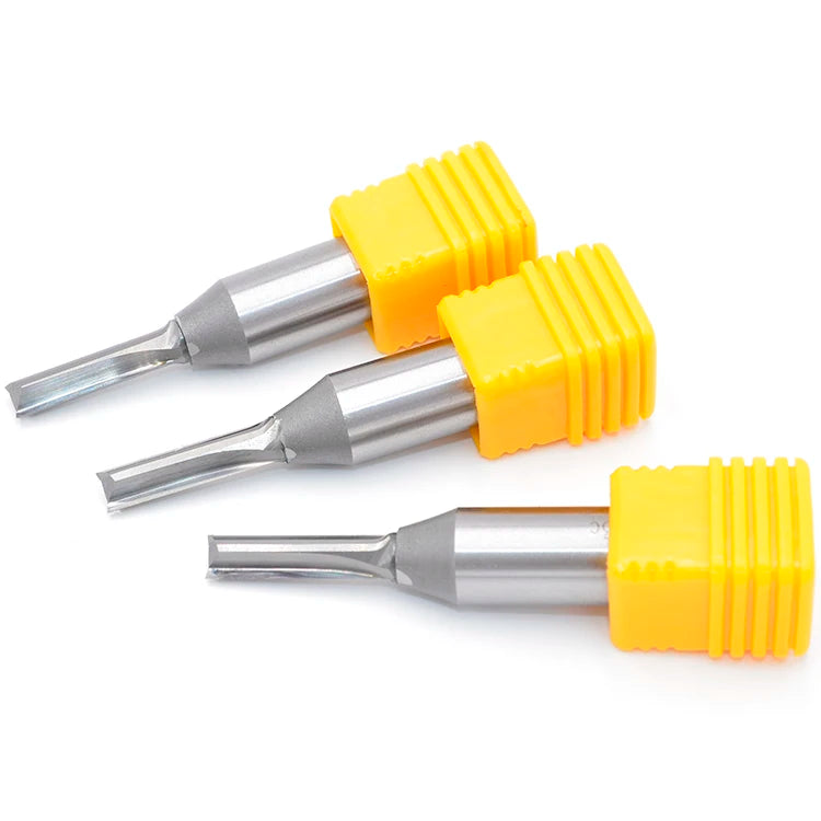 1/2" Shank TCT Straight Router Bits Woodworking Carving 2 Flute Milling Cutter Wood Engraving Carbide CNC Bits a Series