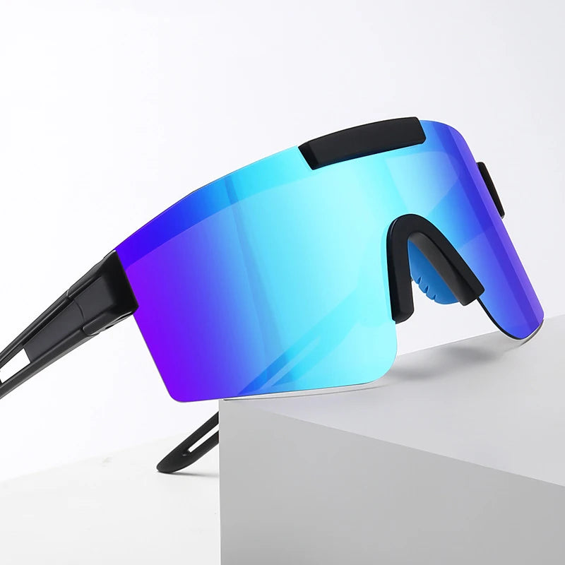 UV 400 Polarized Sports Sunglasses for Men Women Bike Bicycle Eyewear with Box Rope Cycling Glasses & Goggles Cycling Eyewear