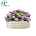Huizhou Green Giant 11" Tall 42" Wide Round Metal Raised Garden Bed Kit  Vegetable Planter Boxes