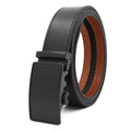 LQbelt Factory Men's Genuine Leather Belt Cowhide Automatic Buckle Belts Leather Man Ratchet Wholesale Stock