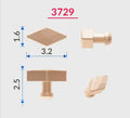Eyeglass Rivets Frame Accessories Single Pin Spectacle Eyeglass Pins Parts for Eyewear Rivet Small Metal Pins Star Shape
