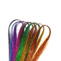 Fishscale 7 Colors Fly Tying Holographic Tinsel Flash Fly Tying Materials Holo Tinsel