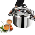Modern 33L Induction and Gas Use High Pressure Cooker SUS304 Stainless Steel Pressure Cookers Automatic Lock Pressure Cooker