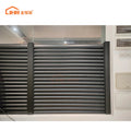 Customized Black Colour Aluminum Slat Welded Fence