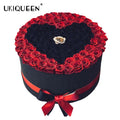 Wholesale Long Life Lasting Natural Real Eternal Rose Flower Rose Preserved Flower Head Preserved Rosas Eternas