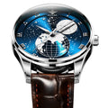 Oupinke 3177 Oem Watch Custom logo Popular Products Genuine Leather Watch  Wristwatches Automatic Mechanical Watches for Men