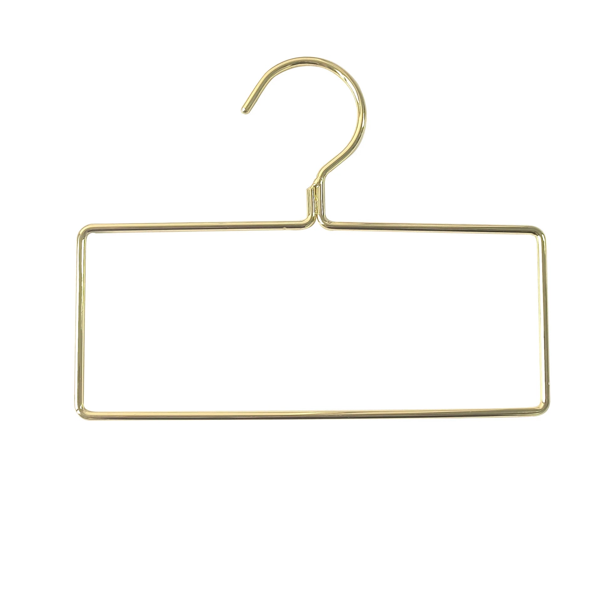 High Quality Scandinavian Light Luxury Style Metal Coat Rack Scarf Towel Pants Rack