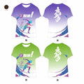 OEM Customized 100% Polyester Men's Gym Running T-Shirt Sublimated Knitted Fabric with Sublimation Transfer Print