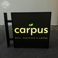 Double Side Outdoor Lightbox Illuminated Hotel Led Acrylic Blank Light Box Sign With Factory Prices