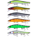 12CM 13.6G Hard Sinking Minnow Lure Bait Fishing Luresfor Hard Plastic Saltwater Pesca Isca
