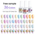 Missgel Wholesale Vendor Glitter Gel Polish Custom Private Label Bulk Organizer Salon Nail Supplies for Professionals