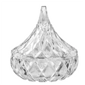 Modern Small Glass Candy Jar with Deep Embossed Flower Design Lid for Convenient Storage Kitchen Tableware for Nuts Condiments