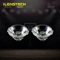 Ilenstech 2022 New Arrivals with Hole Led Lens 13degree Smaller Size Optical Lens for 3030 3535 LEDS