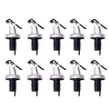 Factory Wholesale Plastic ABS Easy Open End Non Spill Oil Bottle Stopper Kitchen Press Type for Soy Sauce Vinegar Spice Bottles